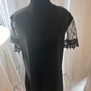 Black sheath dress, bnwot, size XL